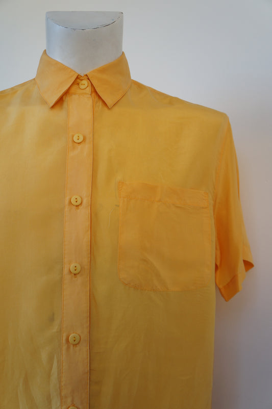 Chemise soie sunflower